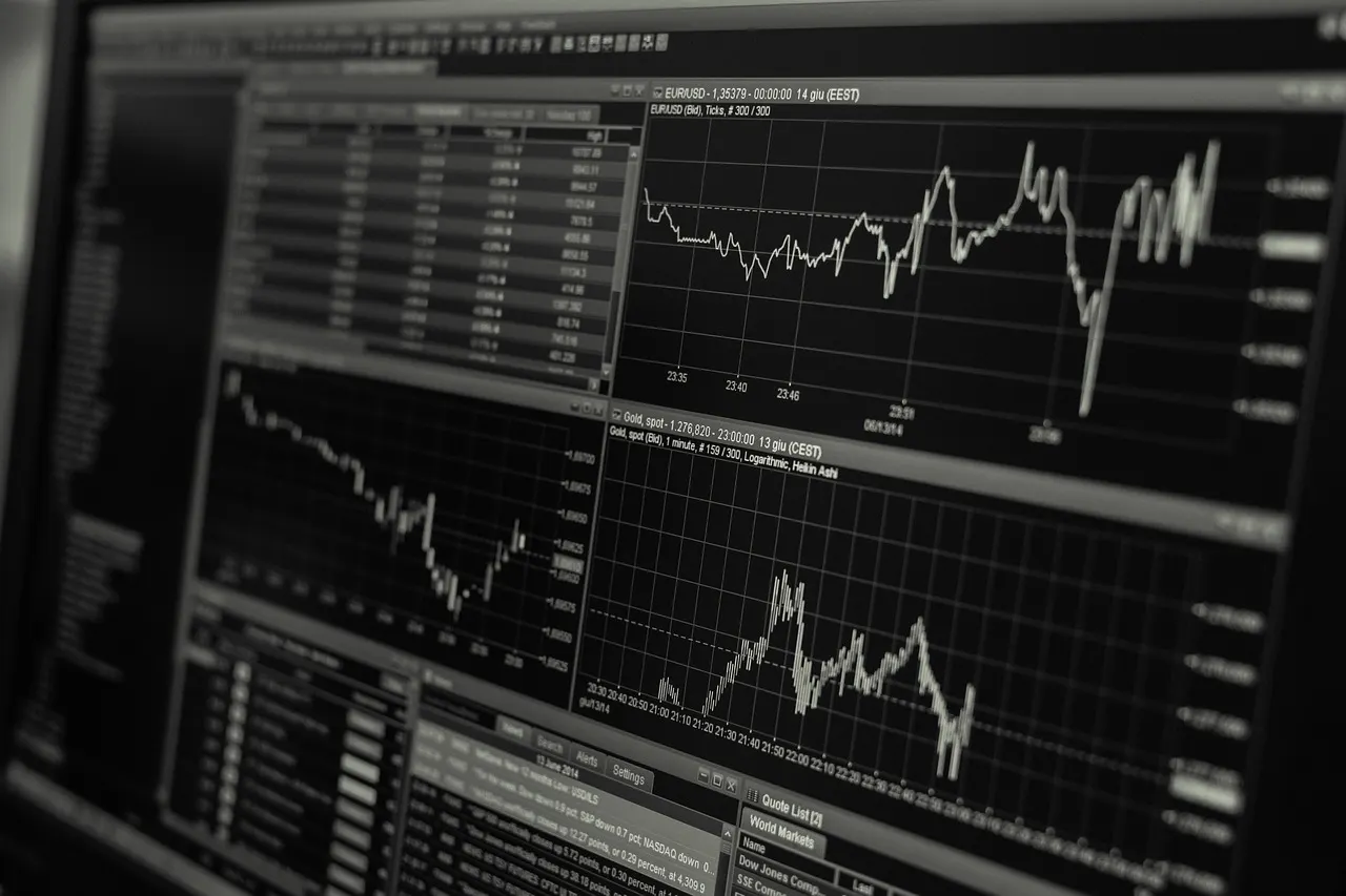 Investor analyzing a tech-heavy stock portfolio